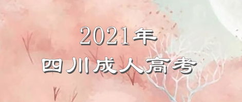 2021年成都成人高考報名入口什么時候開放（報名時間）