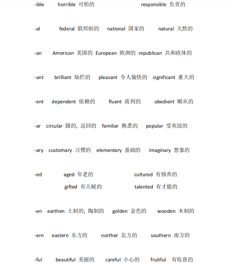 專升本《英語》復習資料（六）(圖9)