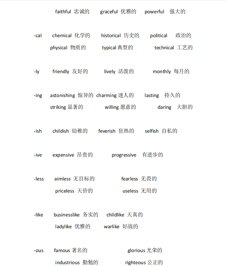 專升本《英語》復習資料（六）(圖10)